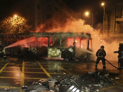 Cile, stato di emergenza nelle città degli scontri per le proteste