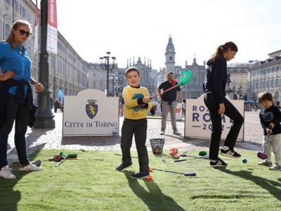Torino tappa di “Road to Rome 2022” green in piazza San Carlo