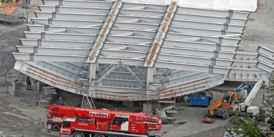 Polcevera, oggi il varo del primo impalcato del...