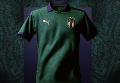 La Nazionale in campo in verde. Puma cambia colore agli Azzurri