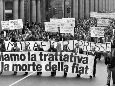 La marcia dei quarantamila a Torino: era il 14 ottobre 1980