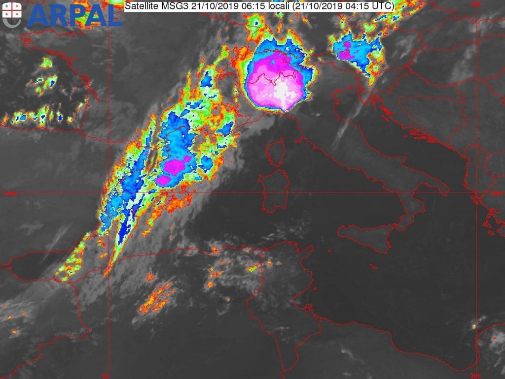 allerta meteo liguria