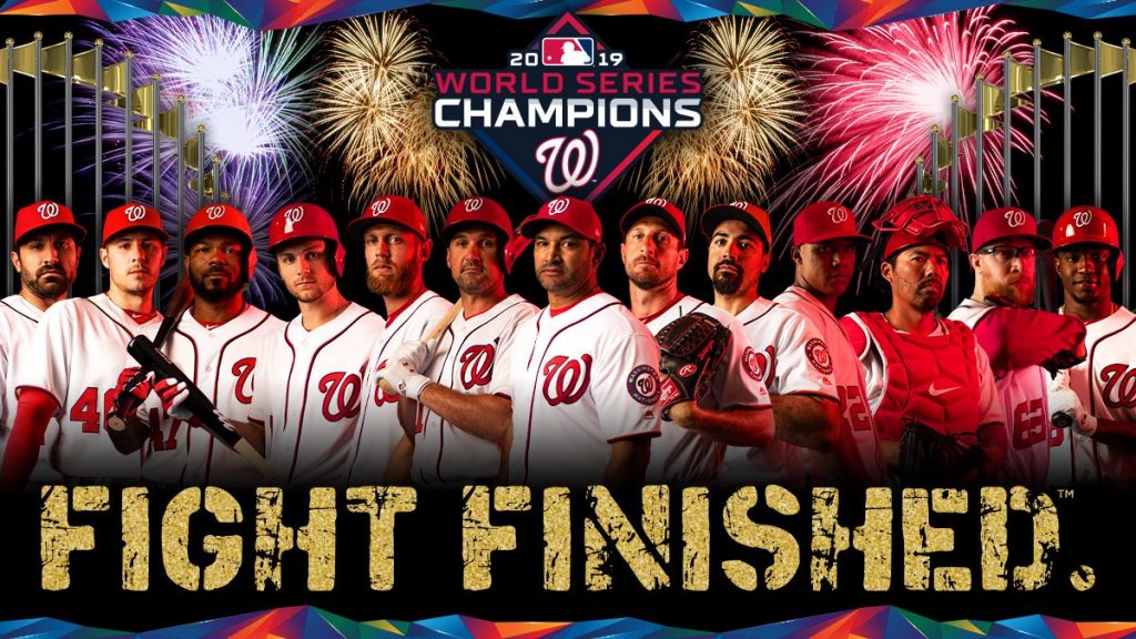 washington nationals primo titolo baseball