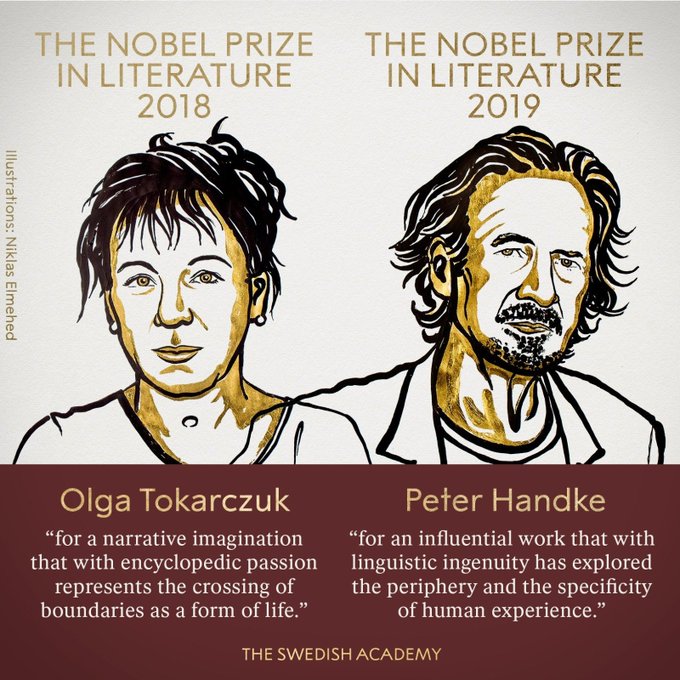 Peter Handke Olga Tokarczuk