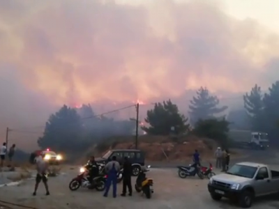 Scontro fra profughi causa l’incendio del centro di ricezione
