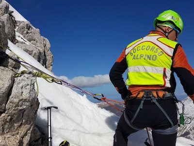 Salvati gli alpinisti francesi vittime di una leggera frana