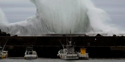 Il potente tifone Hagibis si dirige verso il Gi...