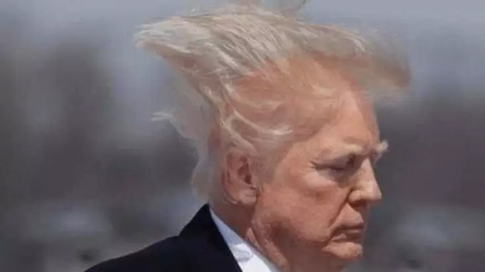 trump difende donna americana