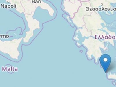 Terremoto a Creta avvertito anche nel sud Italia