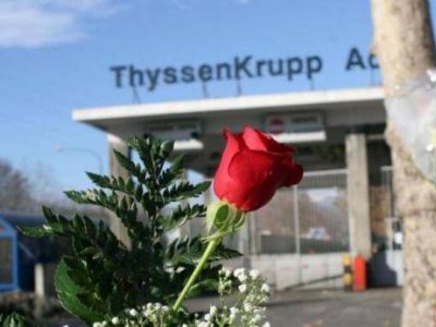 Thyssenkrupp, la Procura tedesca concede la semilibertà due ai manager
