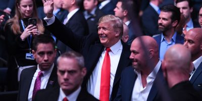 Trump all’evento della Ufc, l’organ...