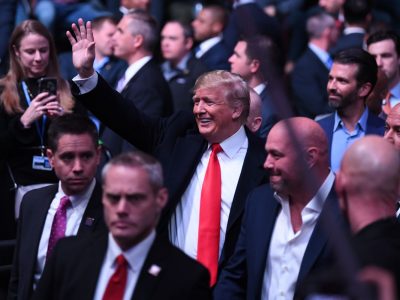 Trump all’evento della Ufc, l’organizzazione di mixed martial arts