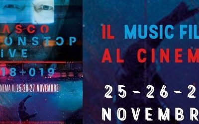 Vasco torna al cinema con il music film “Vasco NonStop Live”