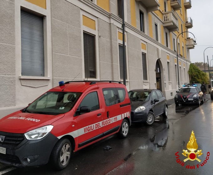 milano incendio sottotetto
