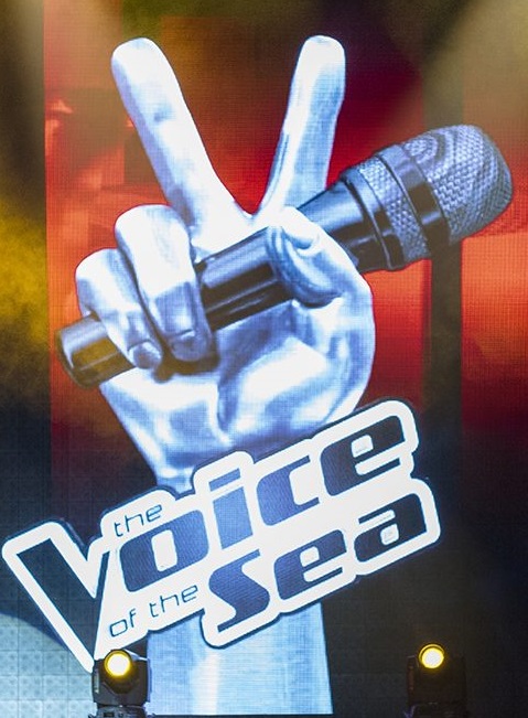 logo the voice of the sea
