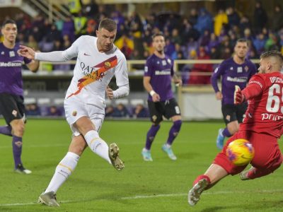 Al Franchi la Roma non fa sconti alla Fiorentina: 1-4