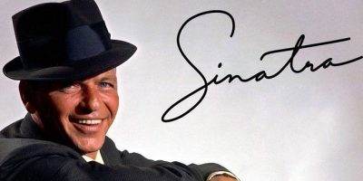 Frank Sinatra, “ol’ blue eyes”...