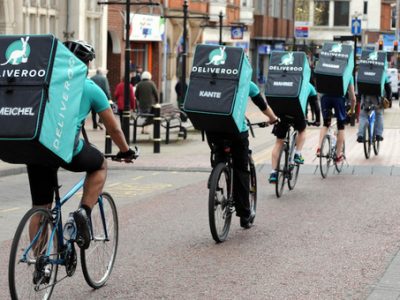 La Cgil trascina in tribunale la multinazionale Deliveroo