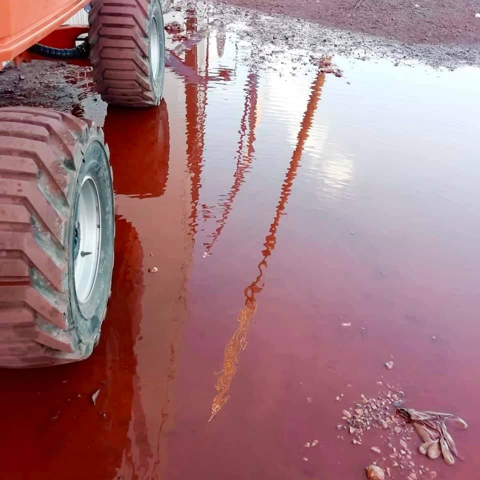 foto inquinamento acque ex ilva