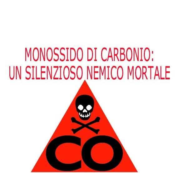 cartello monossido di carbonio
