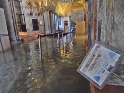 Venezia, è ancora emergenza acqua alta per la città lagunare