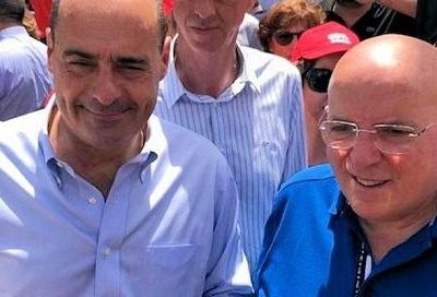 Nel pd volano gli stracci fra Mario Oliverio e Zingaretti