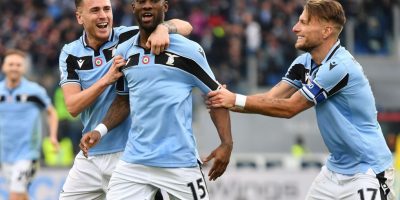 Serie A, goleada della Lazio con la Sampdoria: 5-1