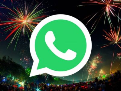 Auguri di Capodanno, inviati su WhatsApp 100 miliardi di messaggi