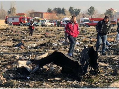 Rientrava dopo il decollo l’aereo ucraino precipitato ieri a Teheran