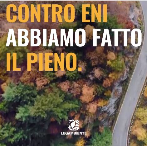 campagna legambiente vs eni