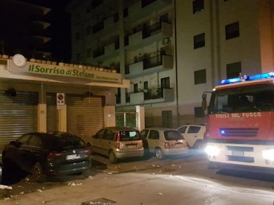 Vile attentato mafioso a Foggia, bomba al centro anziani “Il Sorriso di Stefano”