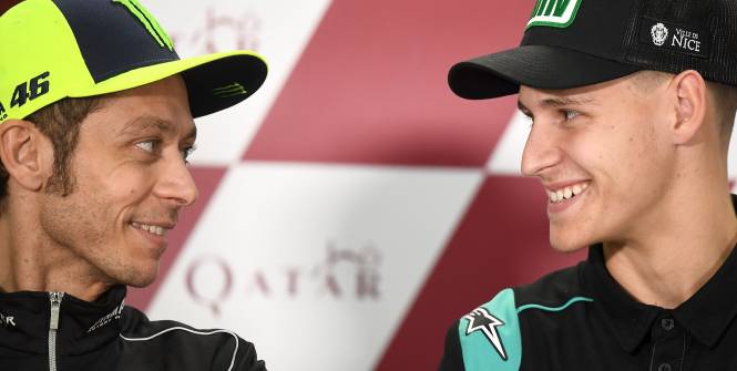 Rossi Quartararo Yamaha