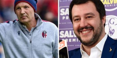 Sinisa Mihajlovic tifa per Matteo Salvini e Ber...