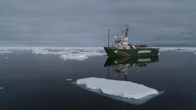 due navi greenpeace antartide