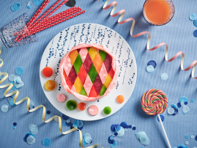 A Carnevale la variante salata di un dolce classico: la Cheesecake Arlecchino