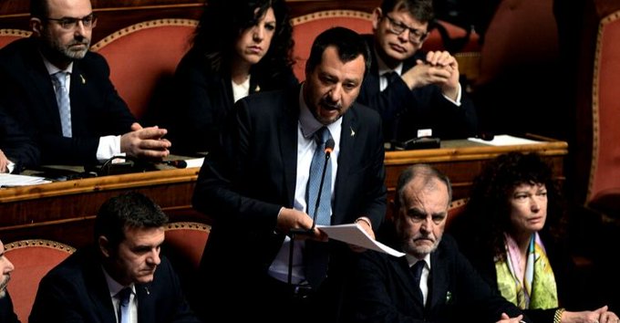 Gregoretti senato Salvini
