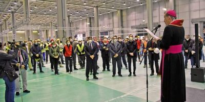 Coronavirus, inaugurato il nuovo ospedale alla ...