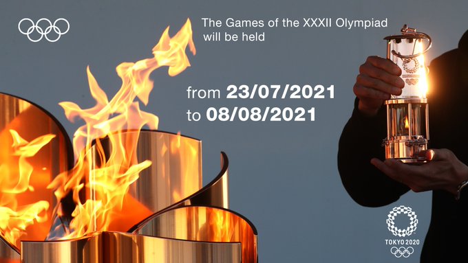 nuove date Tokyo 2020