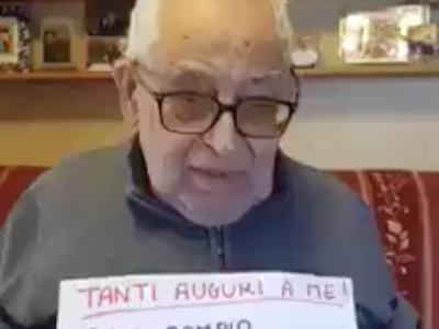 Coronavirus, il commovente appello sui social del nonno che compie 88 anni