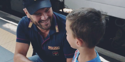 La commovente telefonata della piccola Noemi ch...