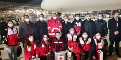 Arriva in Italia il terzo team di medici specia...