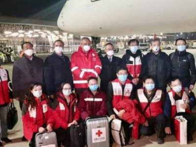 Arriva in Italia il terzo team di medici specialisti cinesi