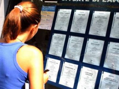 Da gennaio la disoccupazione giovanile  è risalita al 29,3%