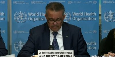 Il direttore dell’Oms ha ringraziato il p...