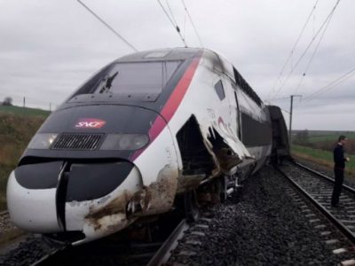 Deraglia Tgv Strasburgo-Parigi, grave il conducente sono 20 i feriti