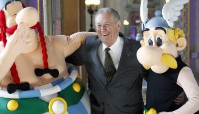 Addio a Albert Uderzo, con Goscinny papà di Asterix, Obelix e dei galli ribelli