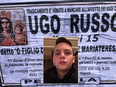Domani mattina, lunedì 9, si svolgeranno i funerali di Ugo Russo