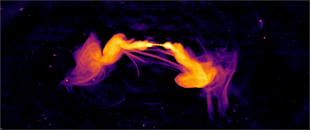 canali magnetici remota galassia 