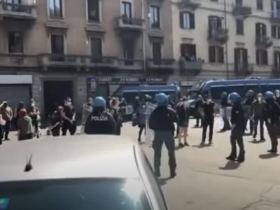 Video: Torino, anarchici in piazza contro il Governo e le forze dell’ordine