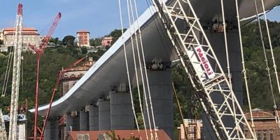 Ponte di Genova, varata nella notte la penultim...